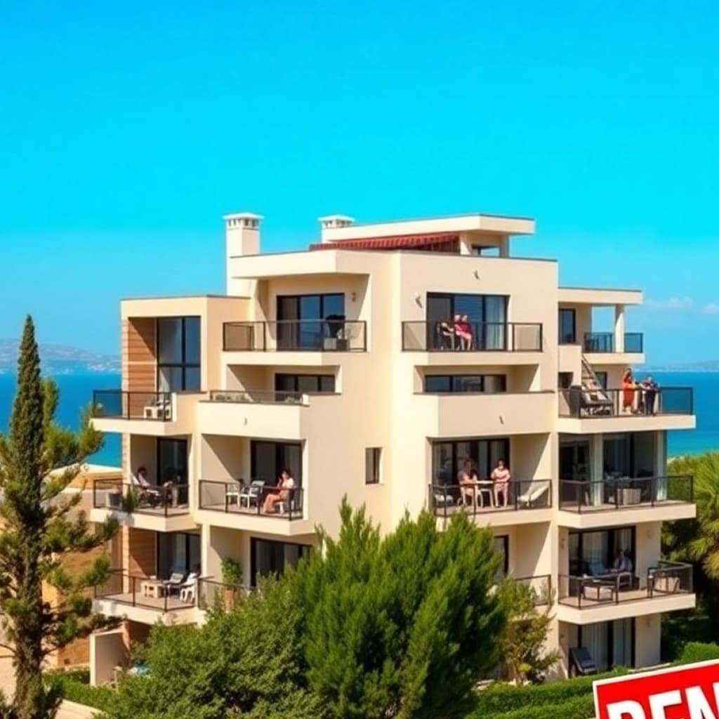 Modern Cyprus real estate development