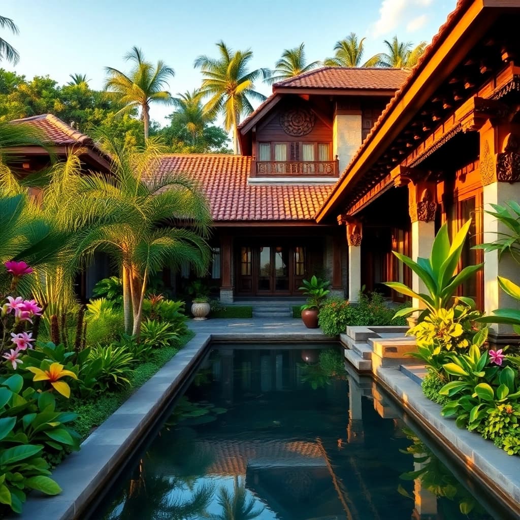 Luxury Indonesian real estate property