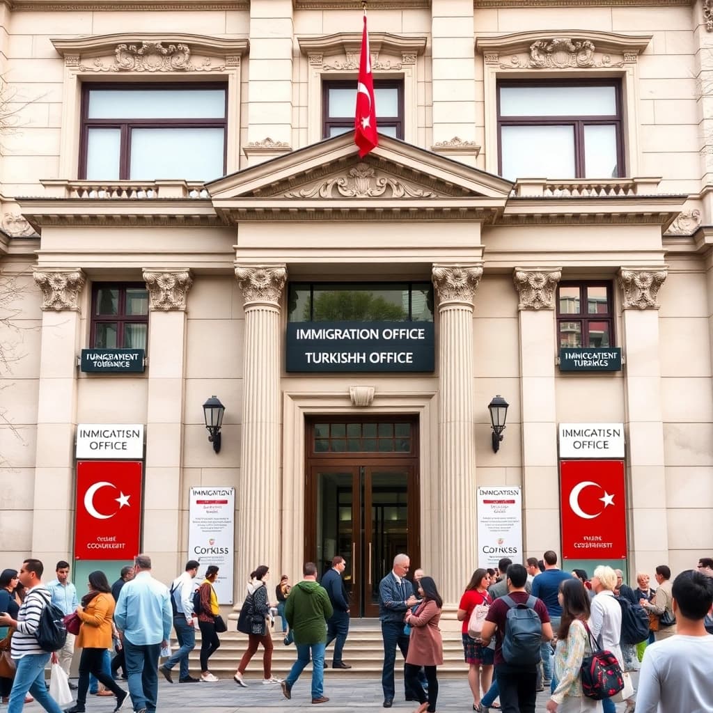 Documents and application materials for Turkey residency