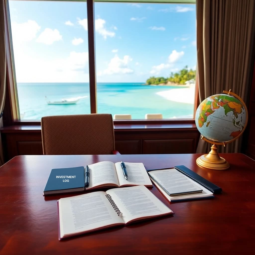 Man in suit walking outside modern building